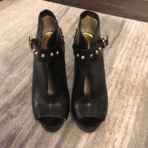 Black Michael Kors heels